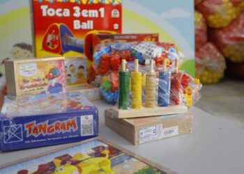 Novos kits de brinquedocreches são entregues a 23 municípios cearenses