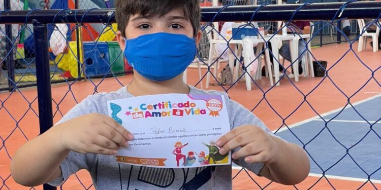 Aracati: agendamento para vacinar contra Covid-19 crianças de 5 a 11 anos será aberto nesta terça (08)