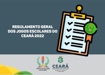 Sejuv divulga regulamento geral dos Jogos Escolares do Ceará de 2022