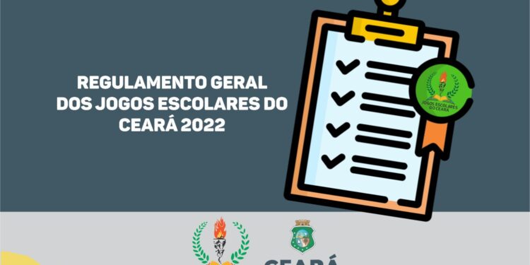 Sejuv divulga regulamento geral dos Jogos Escolares do Ceará de 2022