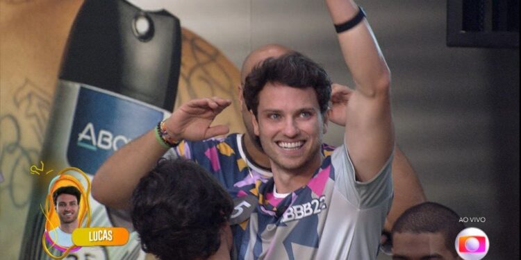 Lucas vence a prova da liderança da semana no BBB 22