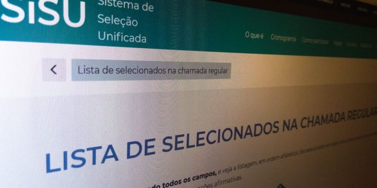 Começam hoje matrículas da primeira chamada do Sisu