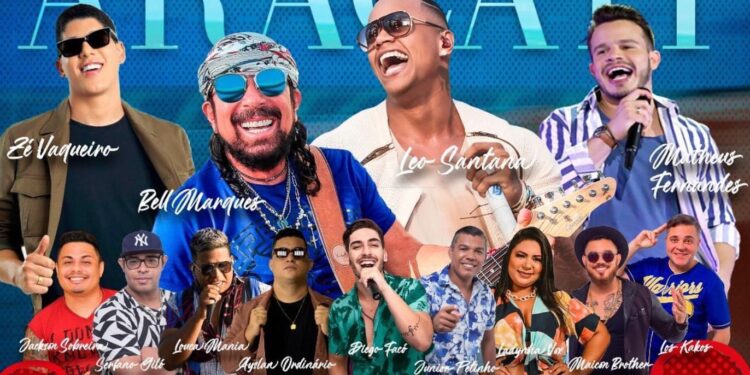 Zé Vaqueiro, Bell Marques, Léo Santana e Matheus Fernandes agitam feriado de Semana Santa em Aracati