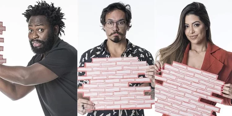 DG, Eliezer e Laís estão no Paredão do BBB 22