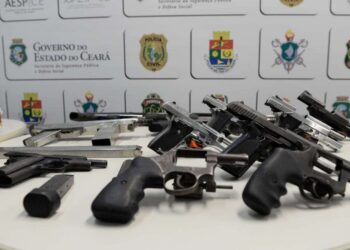 Forças de Segurança retiram 1.759 armas de fogo de circulação no primeiro trimestre deste ano no Ceará