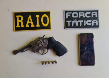 Aracati: homem é preso na Tabajara por porte ilegal de arma de fogo