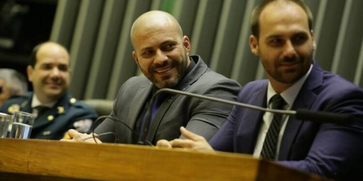 Daniel Silveira e Eduardo Bolsonaro são barrados no Supremo