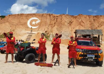 Corpo de Bombeiros resgata 13 banhistas durante fim de semana no Ceará