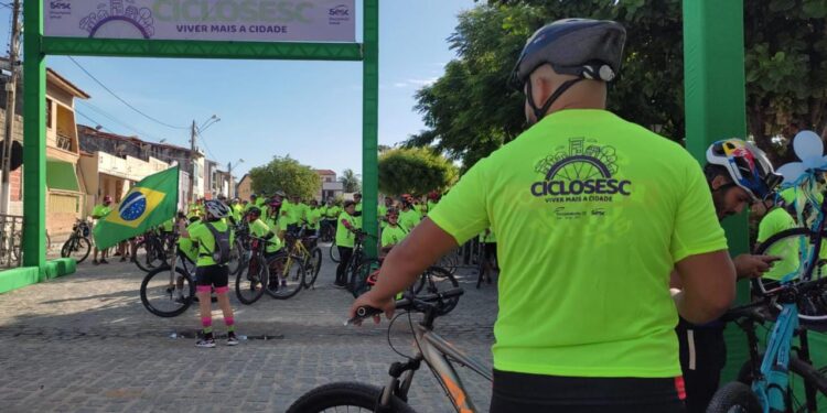 CicloSesc em Aracati reúne mais de 850 pessoas neste domingo, 1° de maio