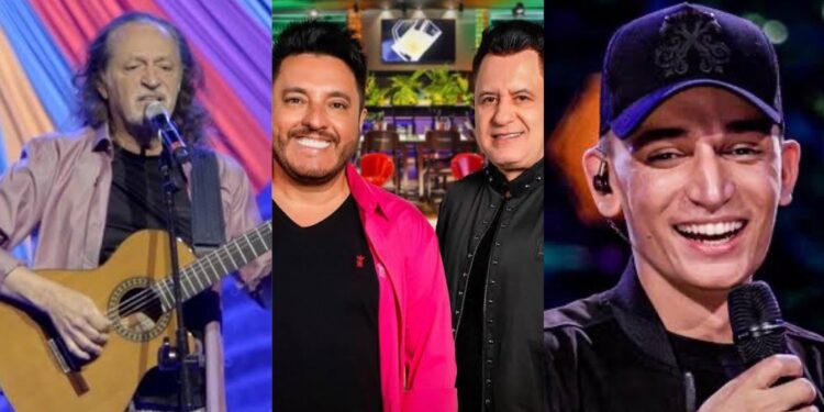 São João em Aracati já tem nomes como Alceu Valença, Bruno e Marrone e João Gomes confirmados