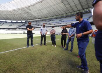 Arena Castelão recebe visita de inspeção da Conmebol