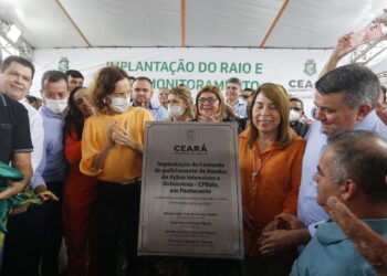 Governadora Izolda Cela entrega a 66ª base do CPRaio, Central de Videomonitoramento e conectividade em Pentecoste