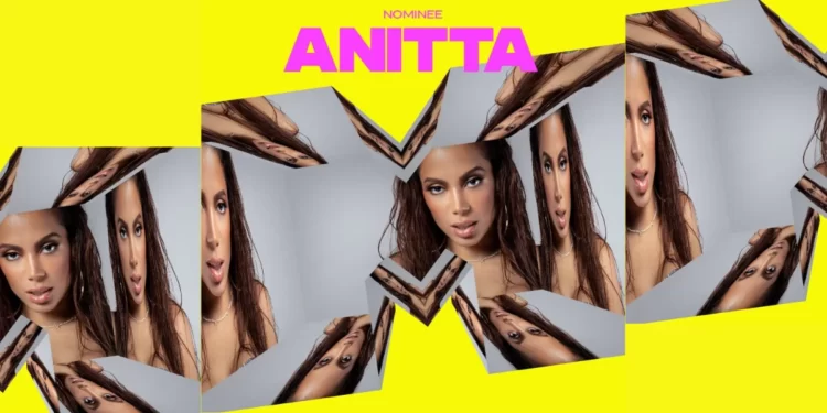 Anitta conquista primeira indicação ao VMA por ‘Envolver’ na categoria melhor canção latina