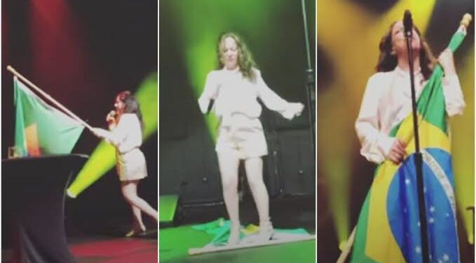 Bebel Gilberto pede desculpas e diz que vídeo em que samba sobre a bandeira foi editado
