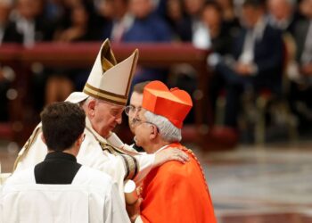 Papa Francisco empossa 20 novos cardeais