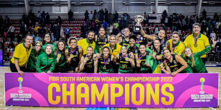 Brasil reafirma hegemonia no Sul-Americano de Basquete Feminino