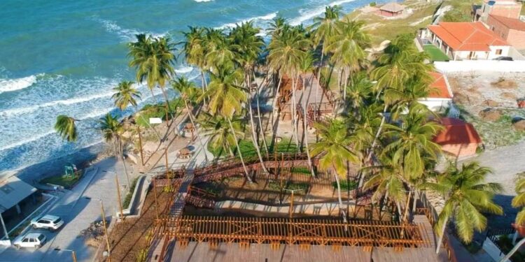 Platô da praia de Lagoa do Mato vai valorizar destino turístico