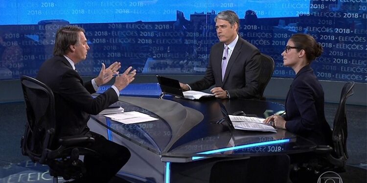 Bolsonaro levará Guedes a entrevista no Jornal Nacional