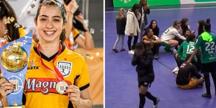 Jogadoras descobrem morte de Pietra Medeiros em quadra e entram em choque