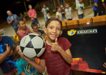 Nova praça do Cumbe beneficia comunidade com lazer, inclusão social e prática esportiva