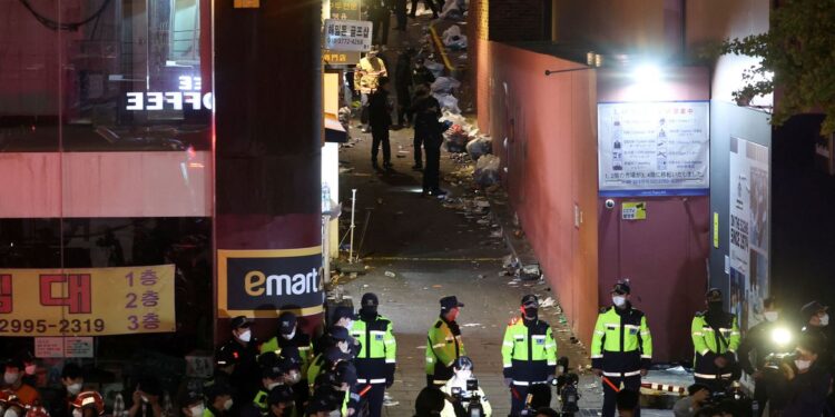 Tumulto em festa de Halloween deixa 146 mortos na Coreia do Sul