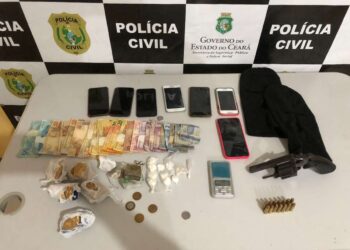 Polícia Civil captura irmãos com drogas, arma e aves silvestres em Aracati