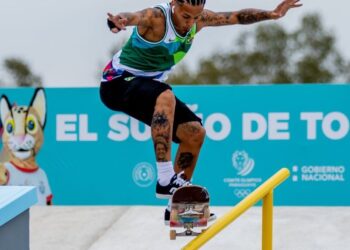 Skate brasileiro estreia em 1º dia de Jogos Sul-Americanos de Assunção