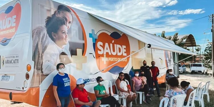 Postos de Saúde Móveis realizam atendimentos em Majorlândia e Canoa Quebrada neste fim de ano