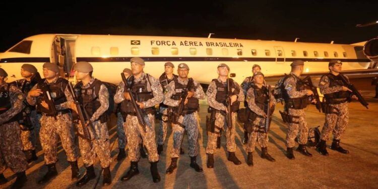 Após ataques, Força Nacional chega ao Rio Grande do Norte