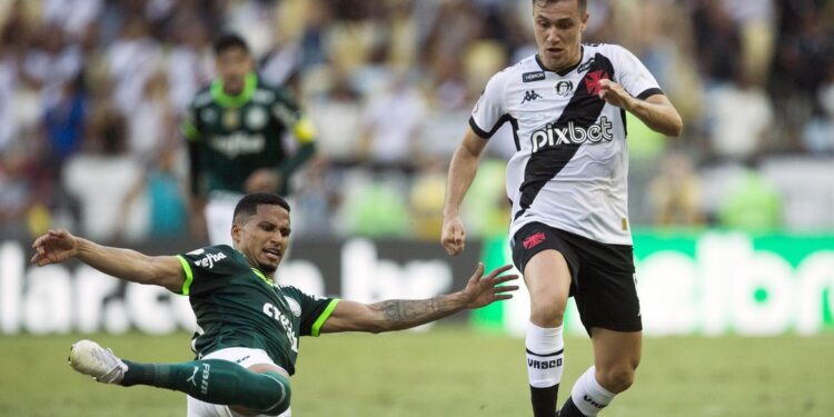 Palmeiras arranca empate com o Vasco em jogo movimentado