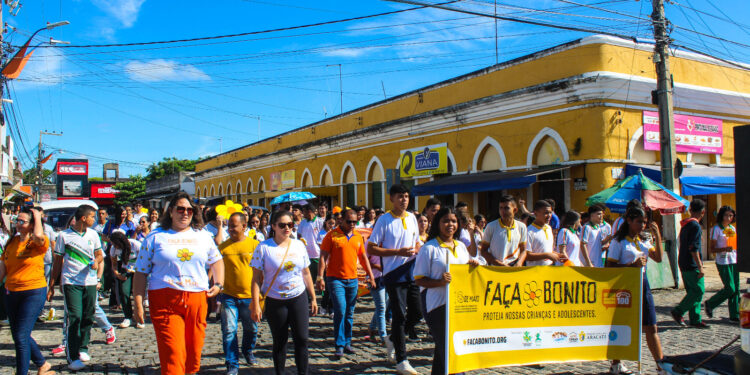 18 de Maio: Aracati realiza caminhada de Conscientização contra o Abuso e a Exploração de Crianças e Adolescentes
