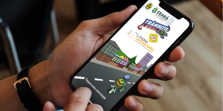 Detran-CE lança versão especial do game Trânsito Legal em alusão aos 10 anos do Movimento Maio Amarelo