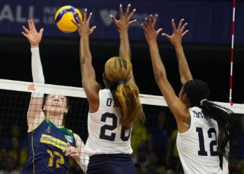 Brasil sofre 2º revés na Liga das Nações Feminina com derrota para EUA