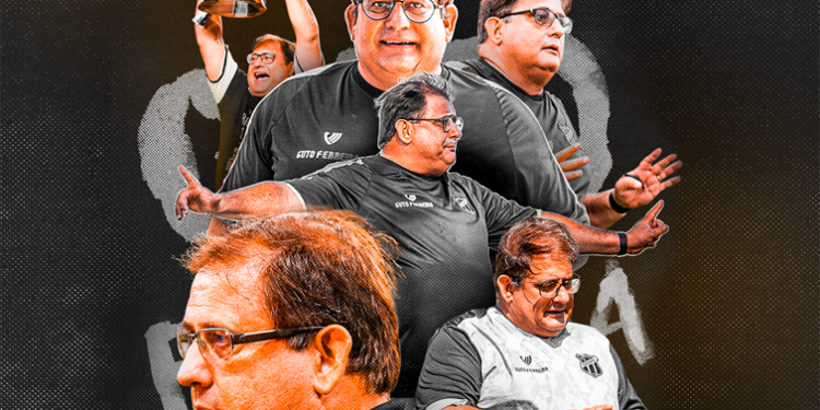 Sem supreender, Ceará oficializa Guto Ferreira como seu novo técnico