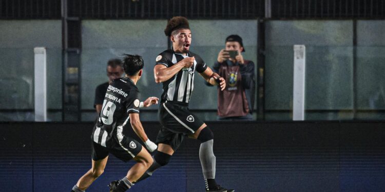 Botafogo faz dois em 3 minutos, empata com Santos e abre 11 pontos na ponta