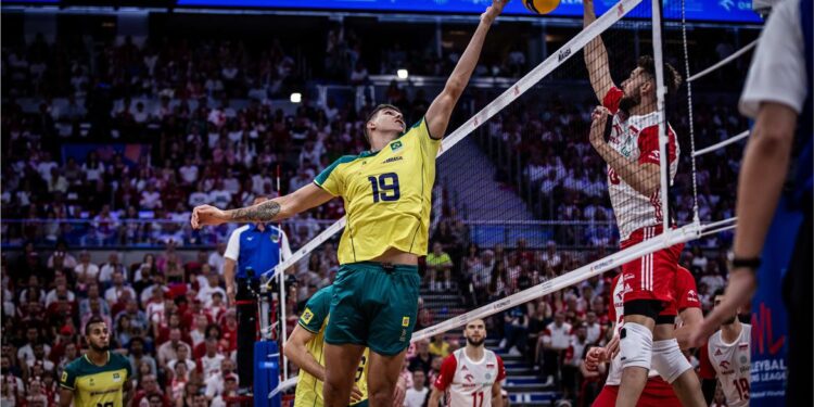 Vôlei: Brasil cai para anfitriã Polônia nas quartas e dá adeus à Liga
