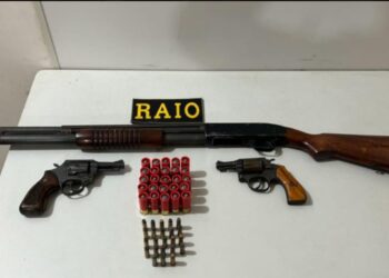 Polícia Militar prende suspeito em posse de três armas de fogo e munições em Beberibe
