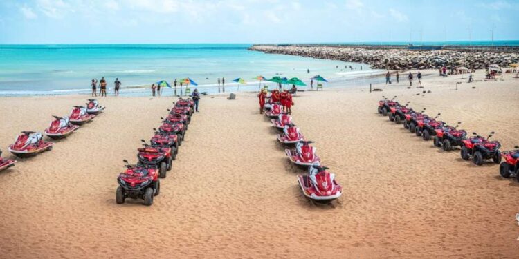 Corpo de Bombeiros do Ceará salvou sete vidas de afogamentos no feriadão de 7 de setembro