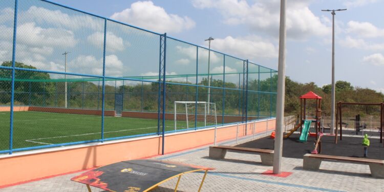 Aracati inaugura hoje praça de esporte e lazer na comunidade de Angicos