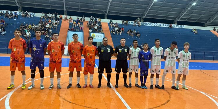 Futsal Sub-15: Aracati empata com Maranguape em jogo no Majestoso