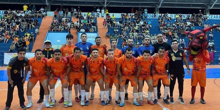 Aracati empata no Campeonato Cearense de Futsal Sub-15 e perde no Intermunicipal Adulto