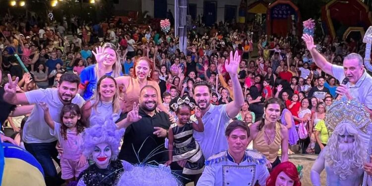 Aracati: tradicional Festa das Crianças agitou a noite deste sábado