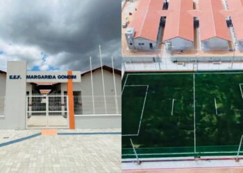 Aracati inaugura escola e areninha na comunidade do Outeiro