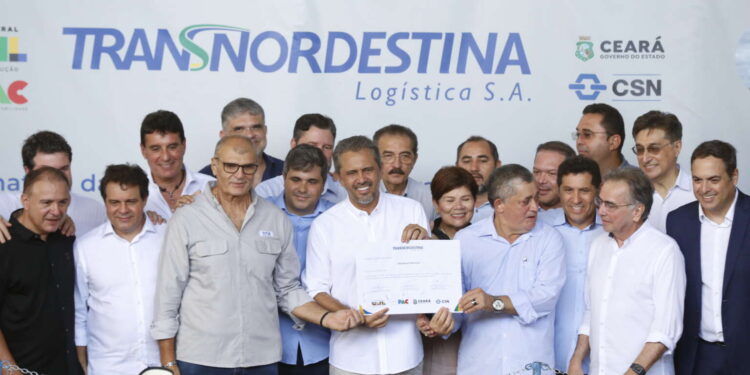 Obras de novos trechos da ferrovia Transnordestina devem gerar 1300 empregos diretos no Ceará