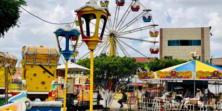 Parque de diversões Santa Luzia começa a funcionar hoje em Aracati