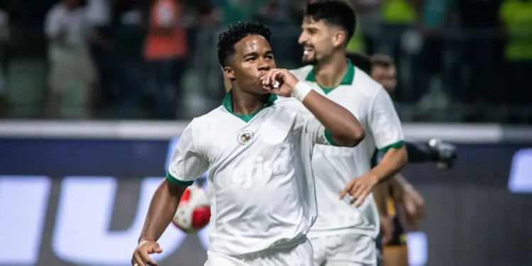 Endrick coloca Palmeiras na final do Campeonato Paulista