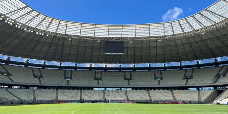 Arena Castelão recebe primeiro jogo da Copa Sul-Americana em solo cearense nesta temporada