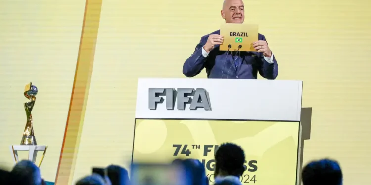Brasil vai ser sede da Copa do Mundo Feminina de futebol em 2027