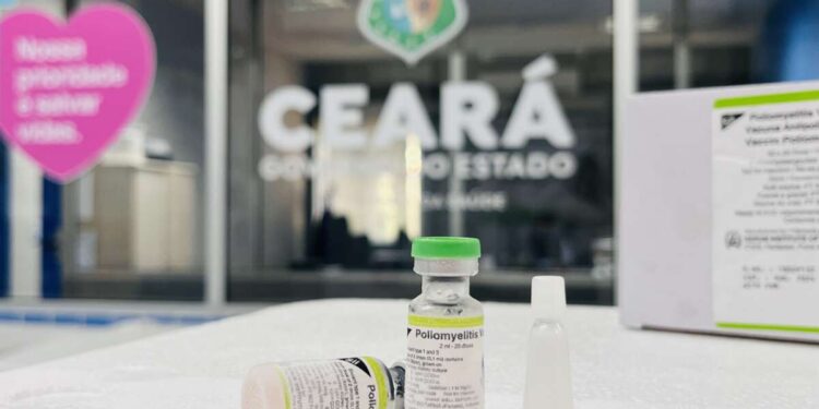 Ceará: Dia D nacional de vacinação contra poliomielite ocorre neste sábado