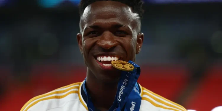 Gol na final da Champions aumenta expectativa por Bola de Ouro para Vini Jr.